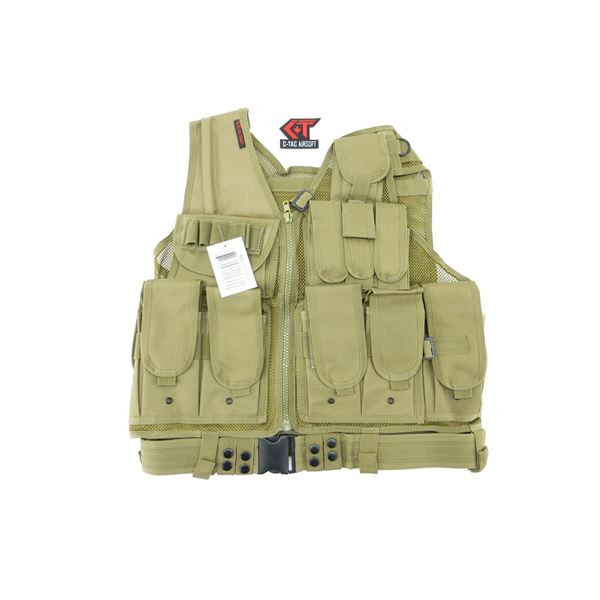 C-TAC MESH RIFLEMAN'S TACTICAL VEST