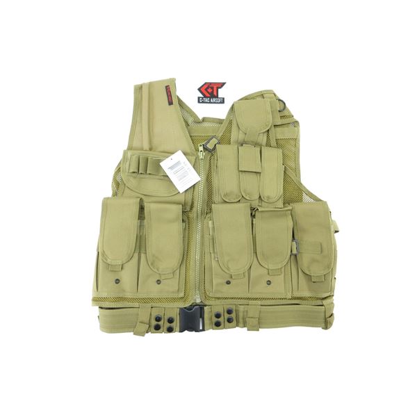 C-TAC MESH RIFLEMAN'S TACTICAL VEST
