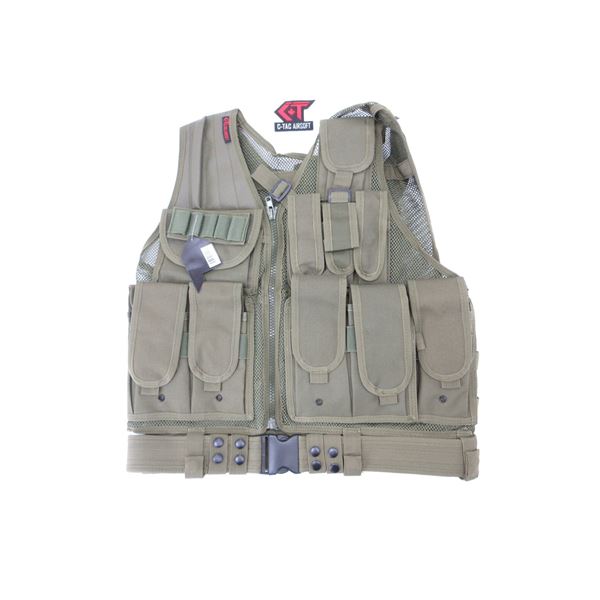 C-TAC MESH RIFLEMAN'S TACTICAL VEST