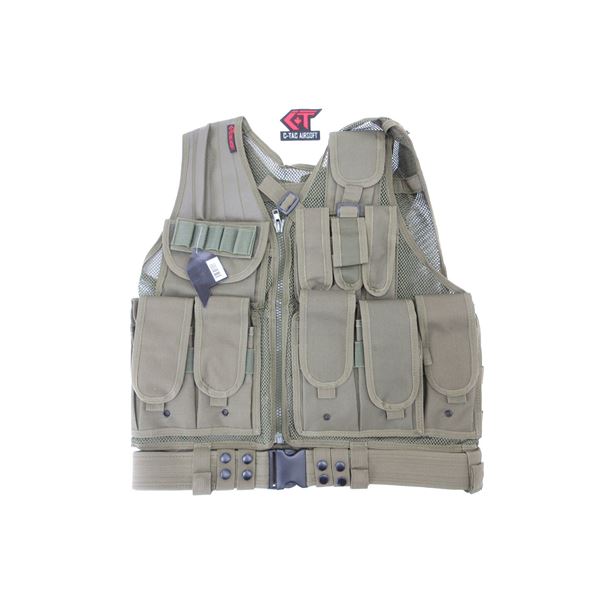 C-TAC MESH RIFLEMAN'S TACTICAL VEST