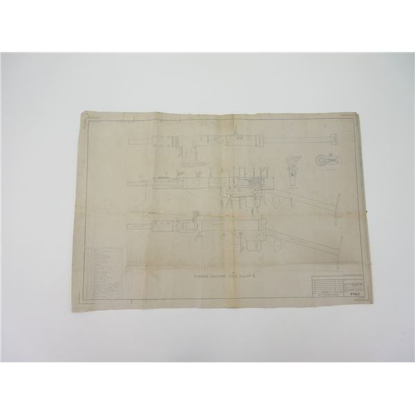 PRINT OF STEN MKII MACHINE GUN