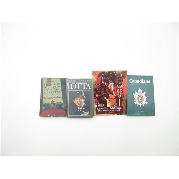 WWII CANADIAN MILITARY BOOK LOT