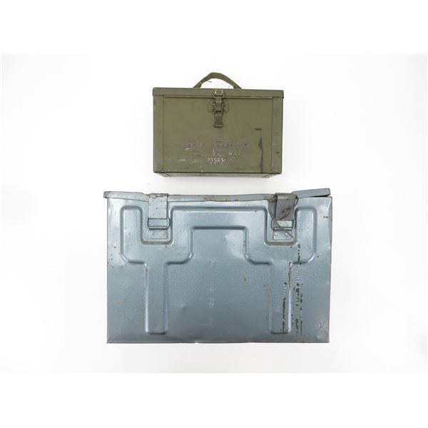 WWII ERA METAL AMMO TIN LOT