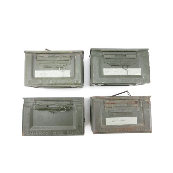 U.S. MILITARY METAL AMMO TIN LOT