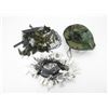 Image 2 : CANADIAN MILITARY ASSORTED HELMET SCRIMS AND HAT LOT