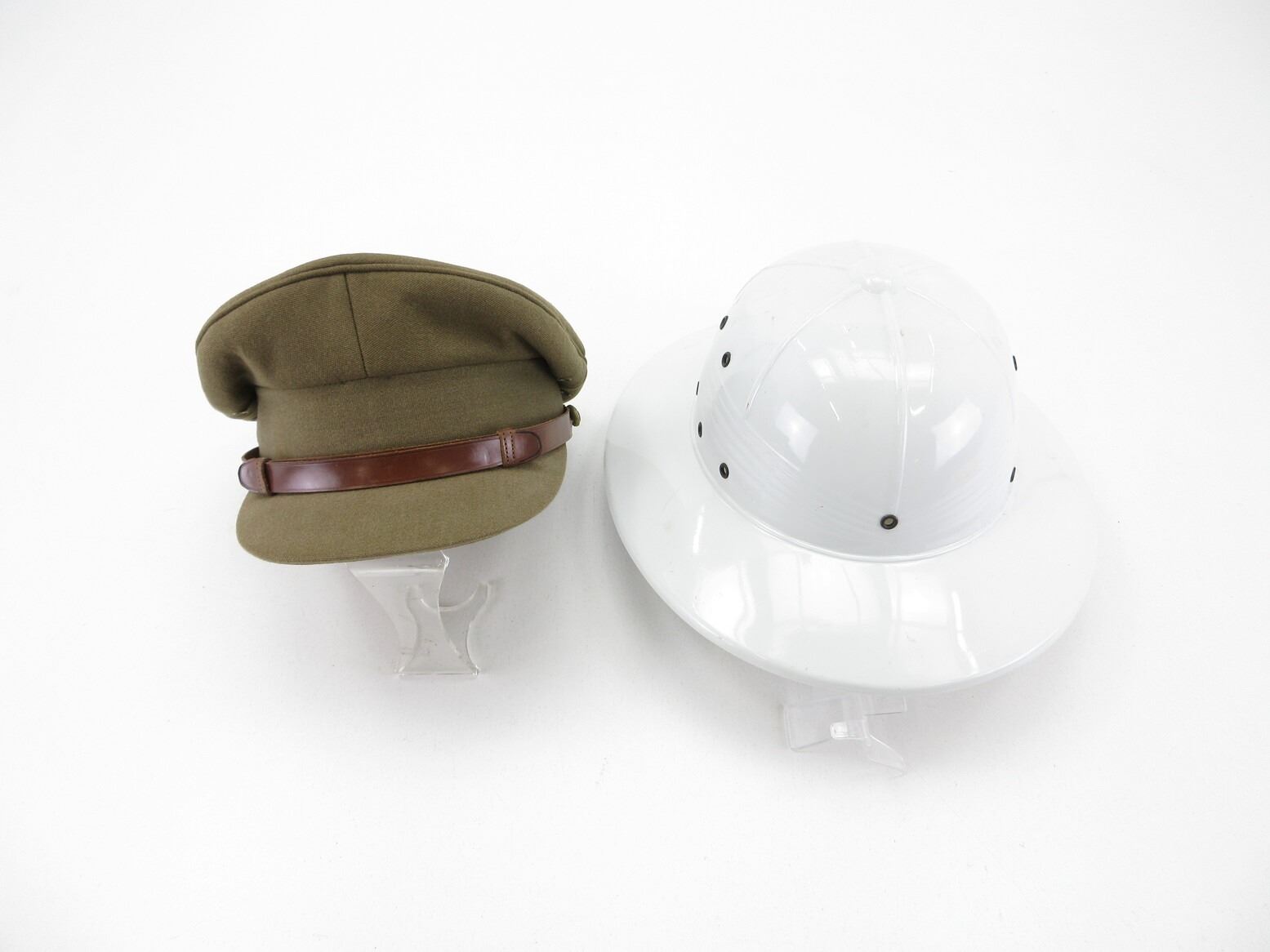 CANADIAN BRITISH MILITARY STYLE HAT LOT canadian-british-military-style-hat-lot