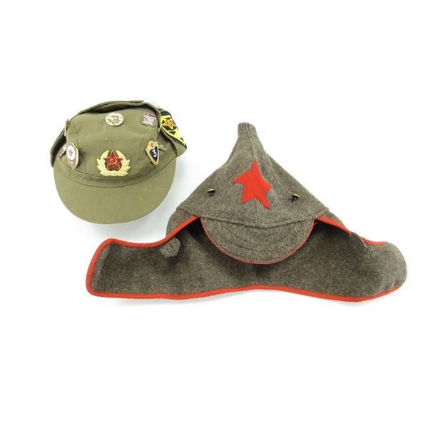 RUSSIAN MILITARY HAT LOT