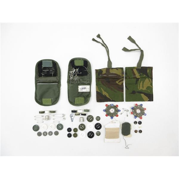 CANADIAN MILITARY SEWING KIT LOT