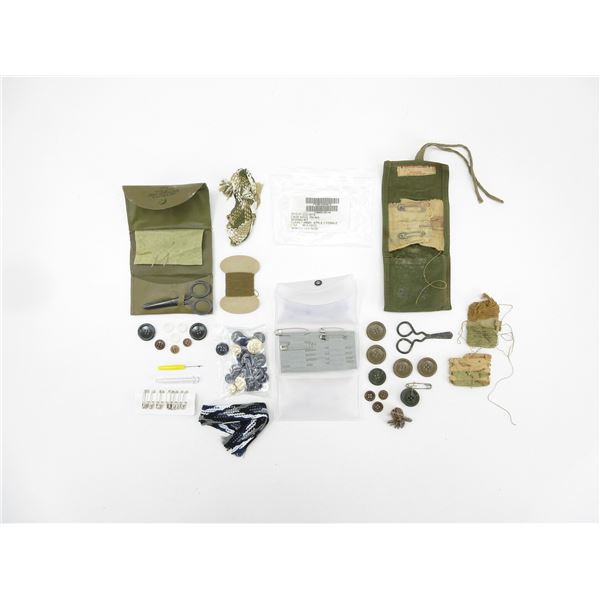U.S. MILITARY SEWING KIT LOT