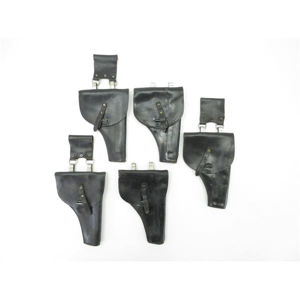 ASSORTED MILITARY STYLE HOLSTER LOT