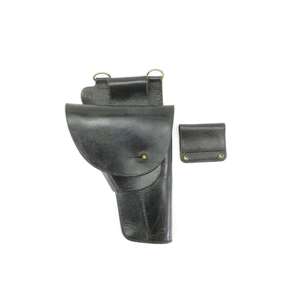 RCMP STYLE HOLSTER ETC. LOT