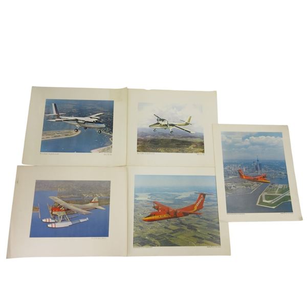 ASSORTED CANADIAN AIRCRAFT PRINT LOT