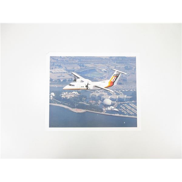 "DE HAVILLAND DASH 8" PRINT