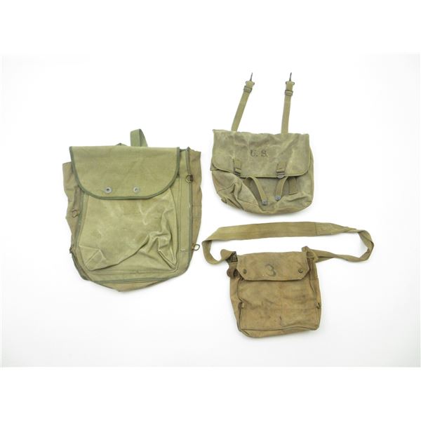 ASSORTED MILITARY SATCHEL LOT