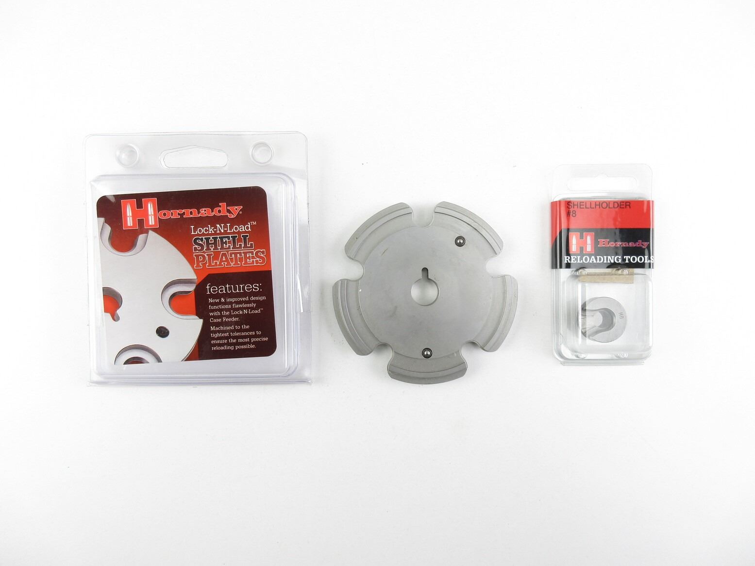 HORNADY LOCK-N-LOAD AP SHELL PLATE AND SHELL HOLDER LOT