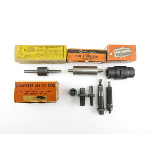 ASSORTED RELOADING DIES LOT