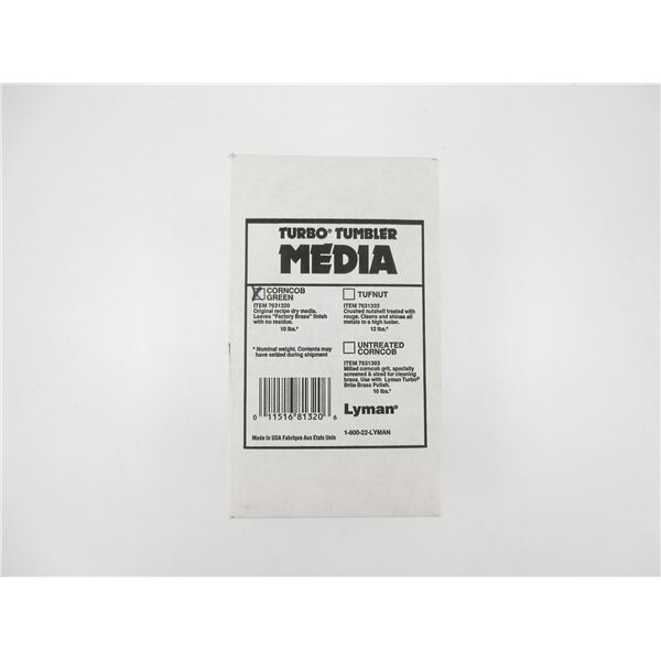 LYMAN TURBO TUMBLER MEDIA