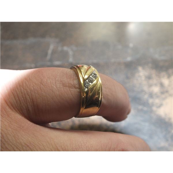 Mens 10k Gold Ring