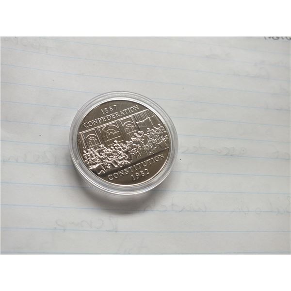 1867-1982 Confederation Constitution Canadian Dollar