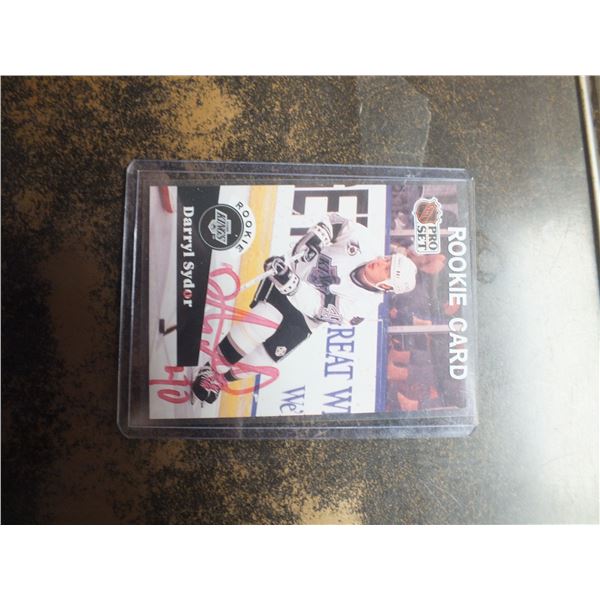 Darryl Sydor Signed Rookie Card