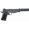 Image 1 : GERMAN SPORT 1911 AD-OPS .22LR 5" BLACK/SYN 10RD W/RAIL