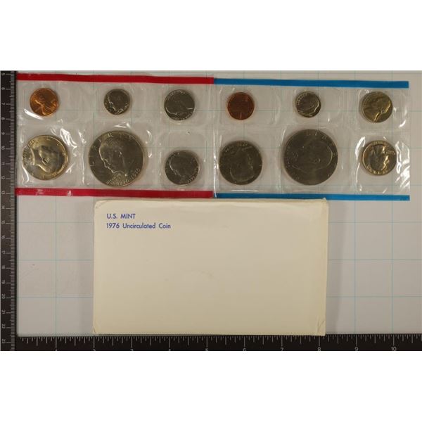 1976 US MINT SET (UNC) P/D (WITH ENVELOPE)