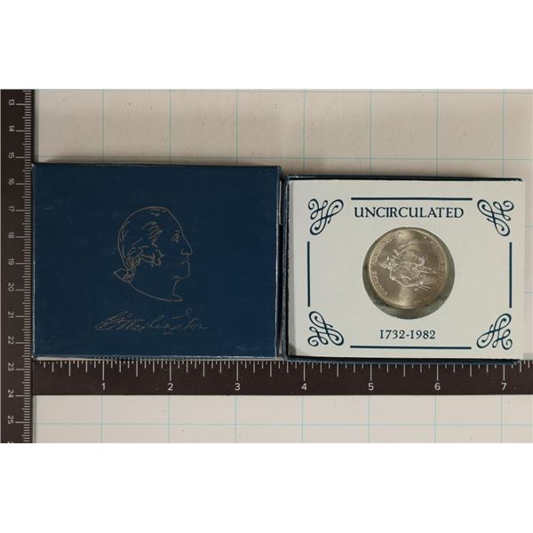 1982-D GEORGE WASHINGTON COMMEMORATIVE SILVER