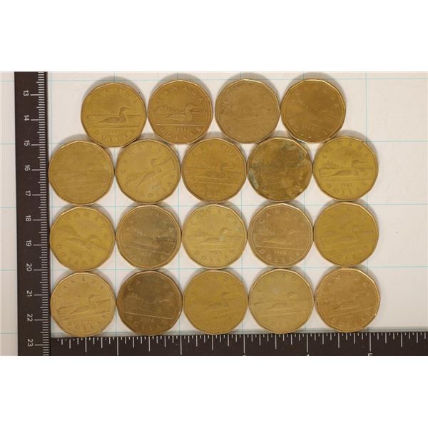 19-1987-2006 CANADA $1 LOONS
