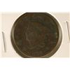 Image 1 : 1826 US LARGE CENT SCRATCHED ON THE OBVERSE