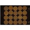 20 ASSORTED INDIAN HEAD CENTS: 1897-1906