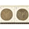 Image 2 : 1889-O & 1900-O MORGAN SILVER DOLLARS