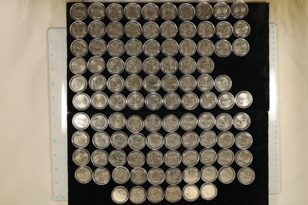 103 U.S STATE QUARTERS & US.S TERRITORY QUARTERS