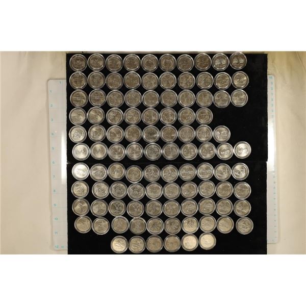 103 U.S STATE QUARTERS & US.S TERRITORY QUARTERS