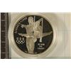 Image 1 : 1995-P PROOF US GYMNASTICS SILVER DOLLAR IN HARD