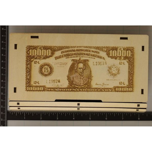 CUSTOM ENGRAVED WOOD BOOK BOX THAT FITS US