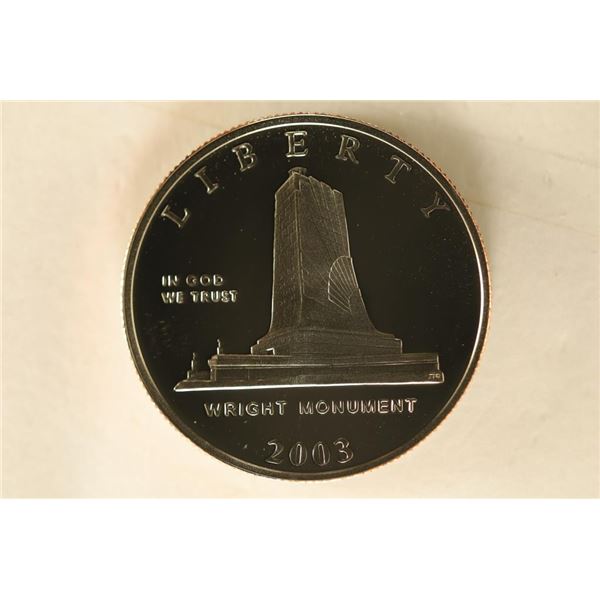 2003-P US PROOF HALF DOLLAR 1ST FLIGHT CENTENNIAL