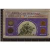 Image 1 : AMERICAN HERITAGE WWII COIN COLLECTION.  FEATURES
