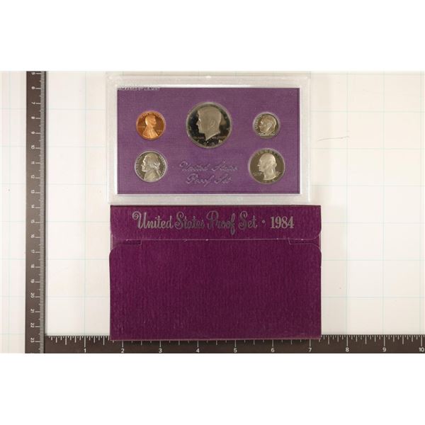 1984 US PROOF SET (WITH BOX) NO CERTIFICATE