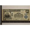 1909 US $10 NATIONAL CURRENCY LARGE SIZE BILL