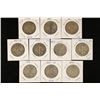 Image 1 : 10-SILVER WALKING LIBERTY HALF DOLLARS: 1939,