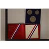 Image 2 : 1976 US BICENTENNIAL SILVER 3 COIN PF SET NO BOX