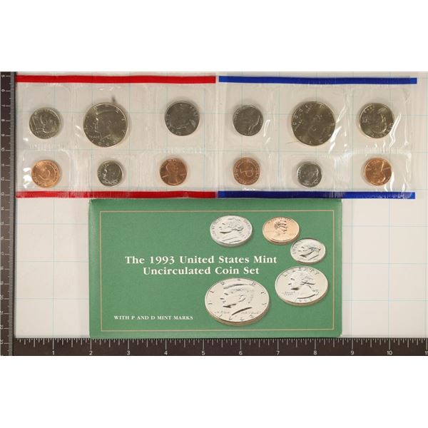 1993 US MINT SET (UNC) P/D (WITH ENVELOPE)