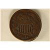 Image 1 : 1864 US TWO CENT PIECE RIM BUMPS & DAMAGED