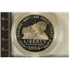 Image 1 : 1994-P US PROOF SILVER  "WOMEN IN MILITARY" DOLLAR