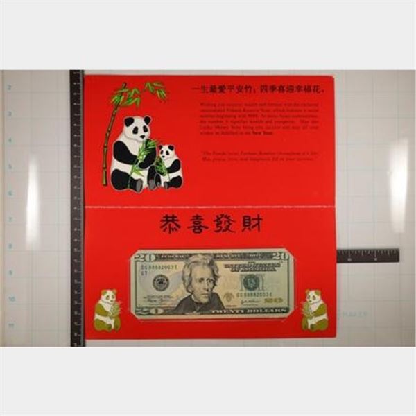 2004 LUCKY MONEY NOTE FEATURES A 2004 US $20