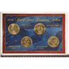 Image 1 : 2008 PRESIDENTIAL 4 COIN UNC SET IN HARD PLASTIC