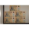Image 1 : 5-2022 NIGERIA 5 NAIRA CU COLORIZED POLYMER BILLS