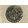 Image 2 : 1990 CANADA SILVER $5 MAPLE LEAF, 1 TROY OZ .9999