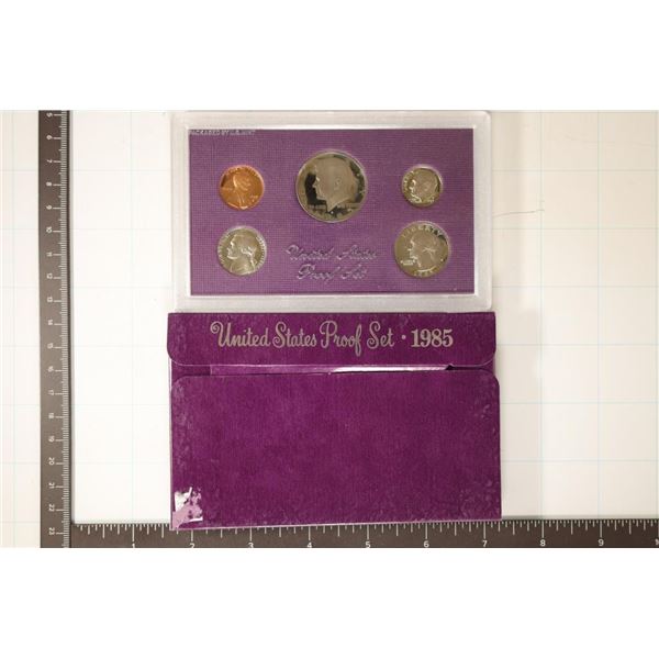 1985 US PROOF SET (WITH BOX)