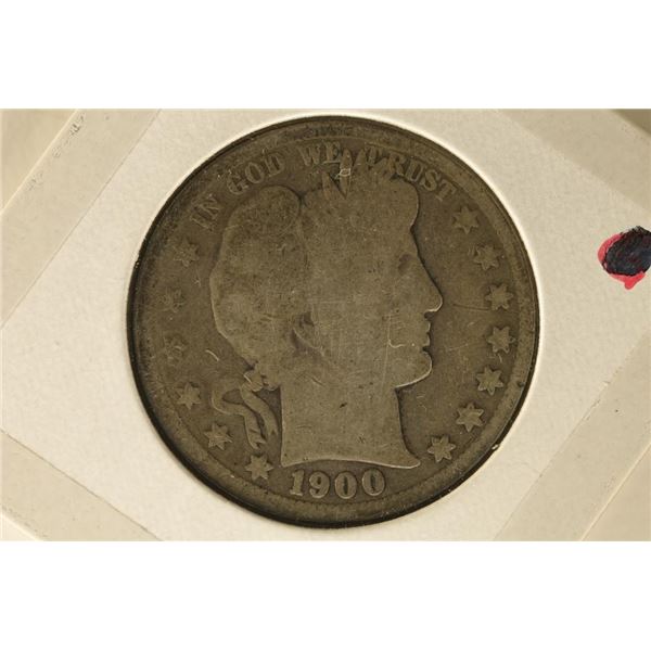 1900 SILVER WALKING LIBERTY HALF DOLLAR